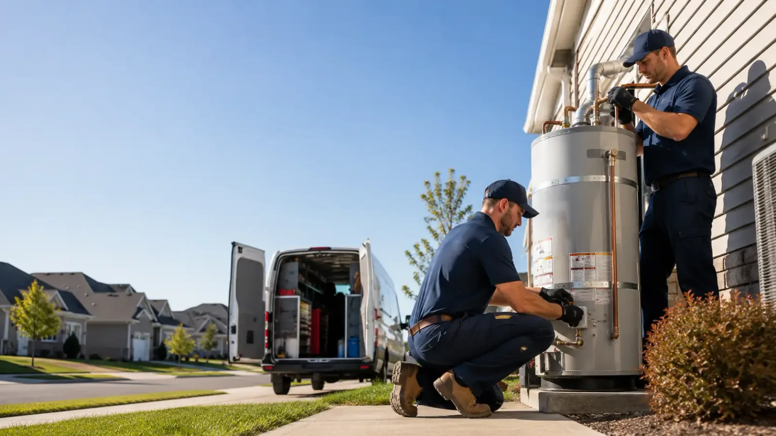 Water Heater Installation in Wishek, ND